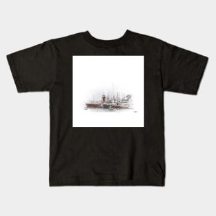 Winter in the City Kids T-Shirt